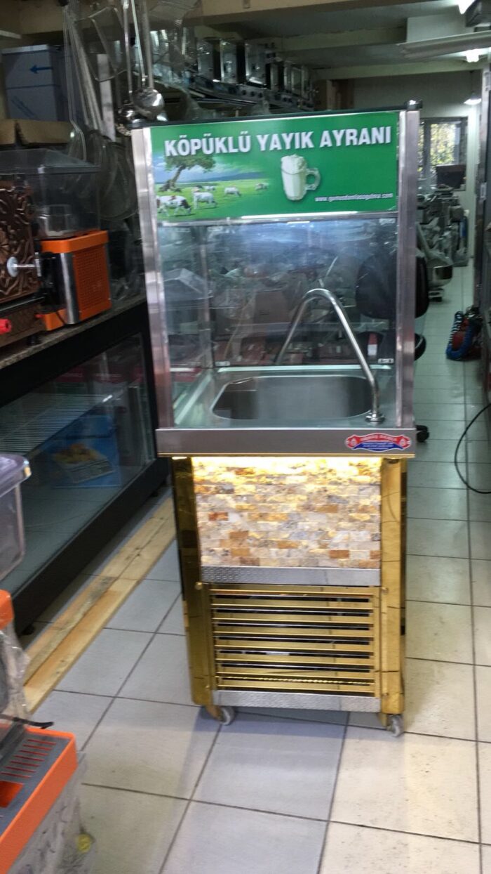 KÖPÜKLÜ AYRAN MAKİNESİ