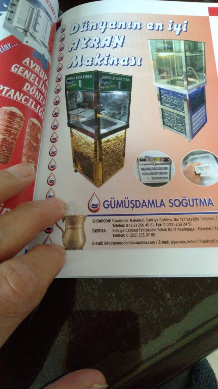 KÖPÜKLÜ AYRAN MAKİNESİ - Görsel 32